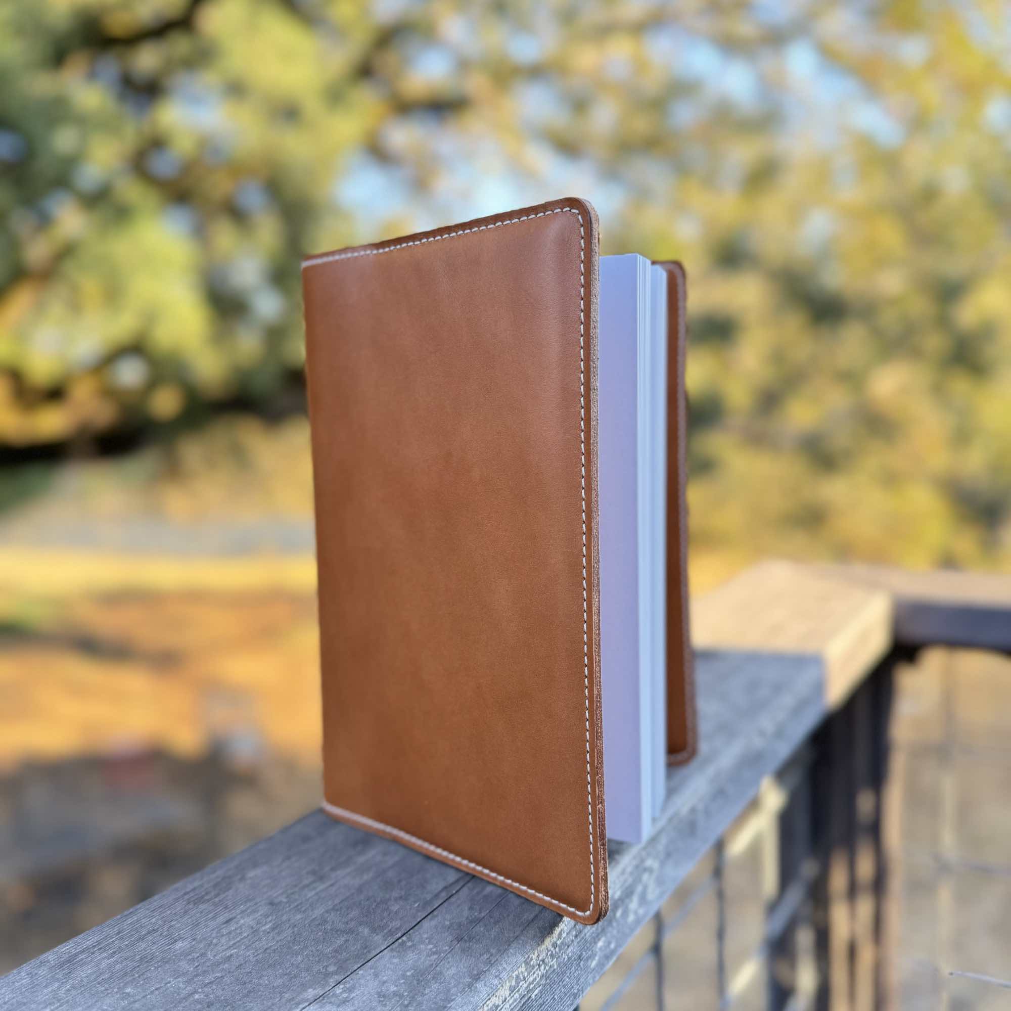 Vintner large journal in canyon cyclone by sonoma county leather deck lifestyle