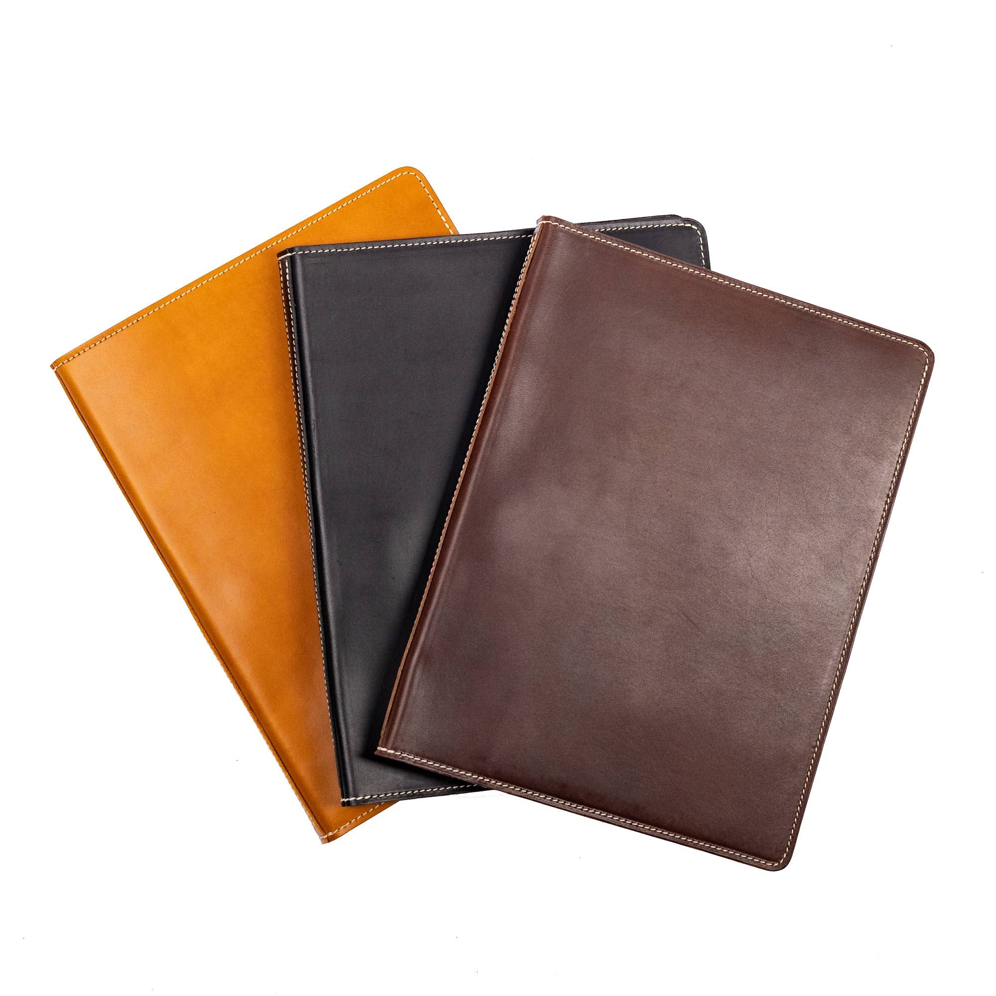 Vintner large portfolio in cyclone by sonoma county leather trio