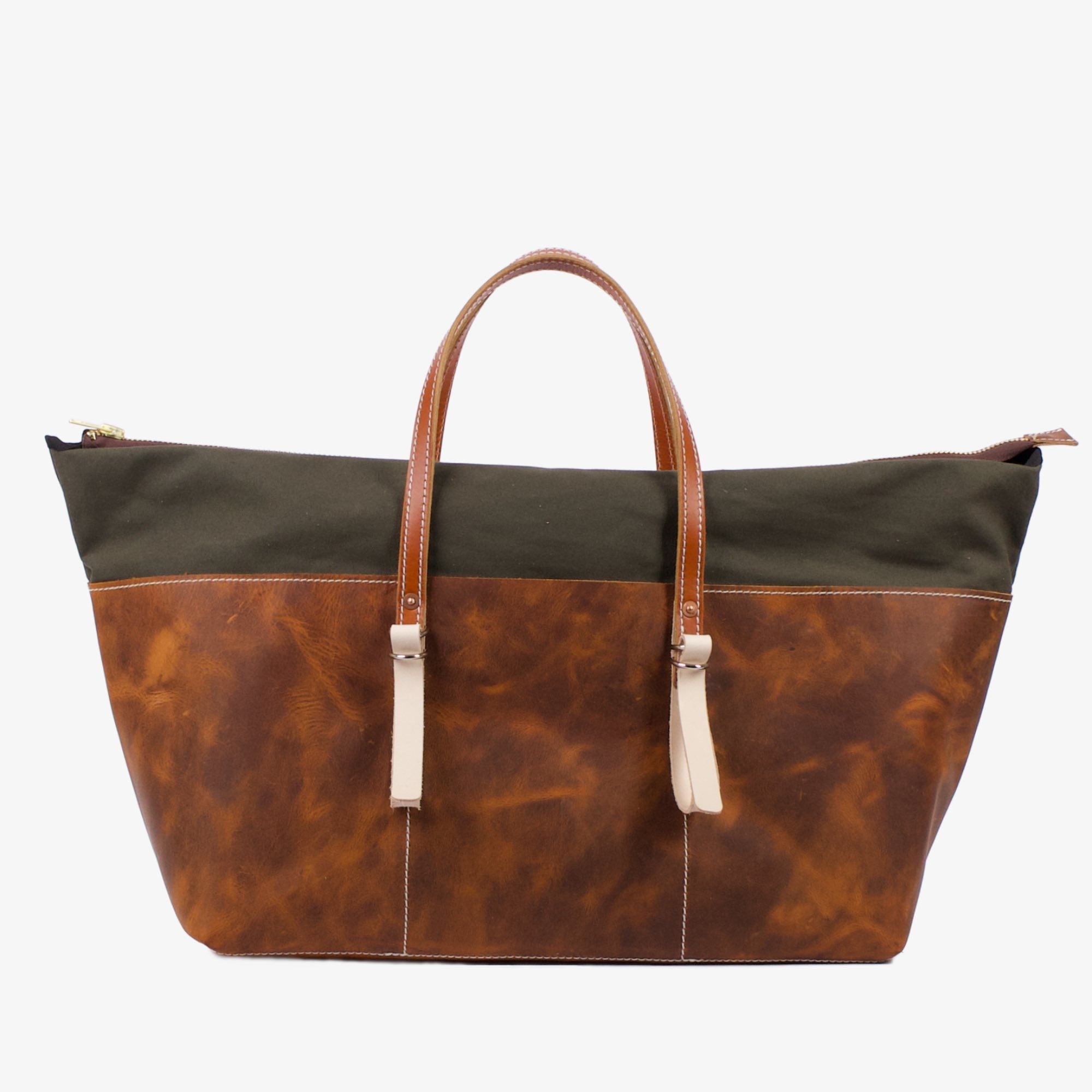 Moon mountain weekender by sonoma county leather front